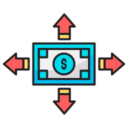 Cash flow icon