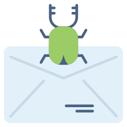 Spam mail icon