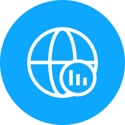 Market fluctuation icon