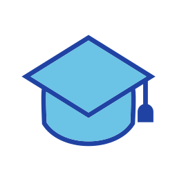 Graduate hat icon