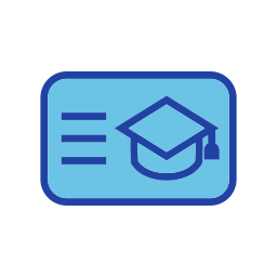 Student card icon