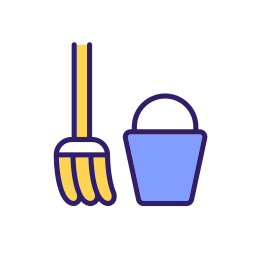 Cleaning tool icon