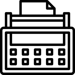 stenografo icona