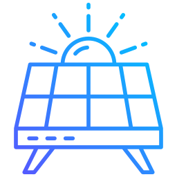 pannelli solari icona