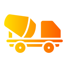 Mixer truck icon