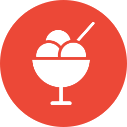 Ice cream cup icon