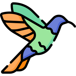 colibrí icono