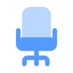 Office chair icon