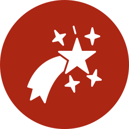 Shooting star icon