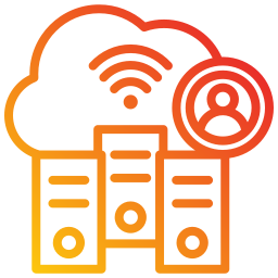 Cloud server icon