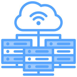 serveur infonuagique Icône