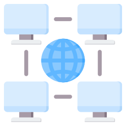 Computer network icon