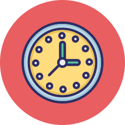 orologio del tempo icona