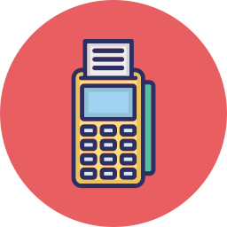 Billing machine icon