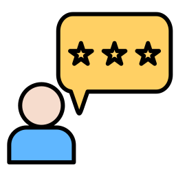 Customer testimonial icon