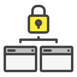 bezpieczeństwo bazy danych ikona