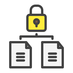 seguridad de la base de datos icono