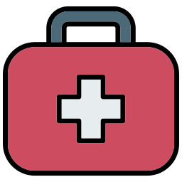 First aid kit icon