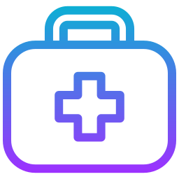 First aid kit icon