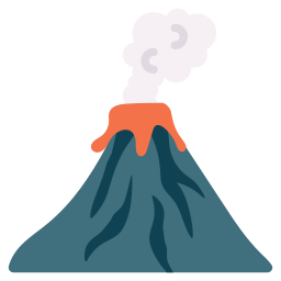 vulkaan icoon