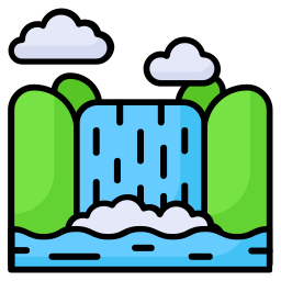 niagara watervallen icoon