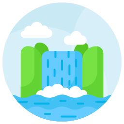 niagara watervallen icoon