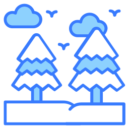 Pine trees icon