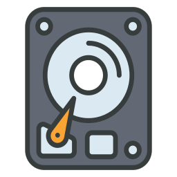 Hard drive icon