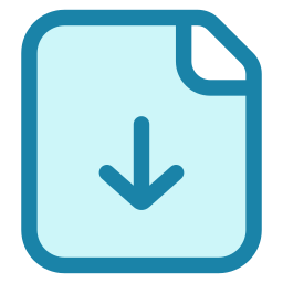 Download file icon