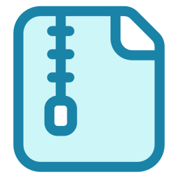 Zip file icon