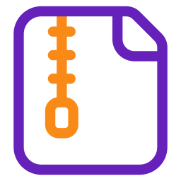 Zip file icon