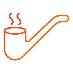 Smoking pipe icon