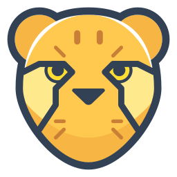 guepardo icono