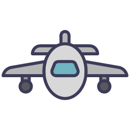 samolot lotniczy ikona