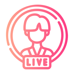 live-streaming icon