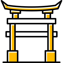 portail torii Icône