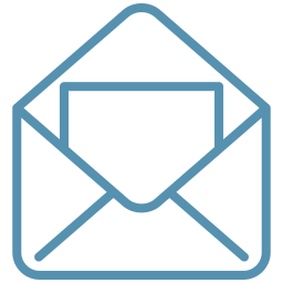 correo electrónico abierto icono