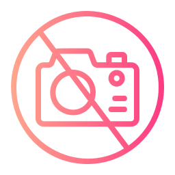 No camera icon