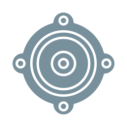 haut-parleurs de voiture Icône