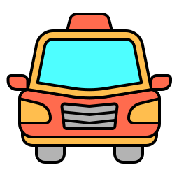 Taxi cab icon