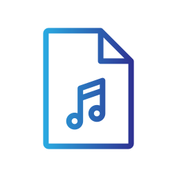 Audio file icon