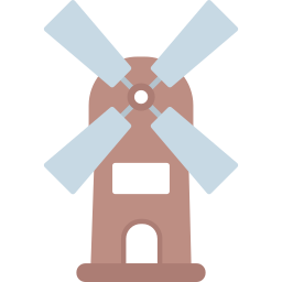moinho de vento Ícone
