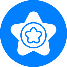 Star badge icon