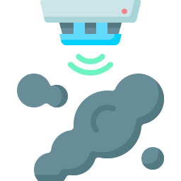 sensor de humo icono