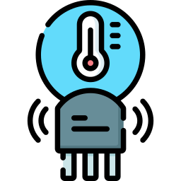 temperatuursensor icoon