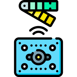 sensor de color icono