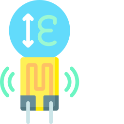 spanningsmeter sensor icoon