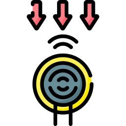 sensor de fuerza icono
