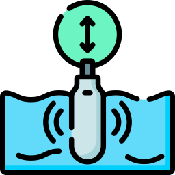 Liquid level sensor icon