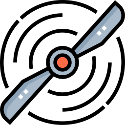 비행기 프로펠러 icon